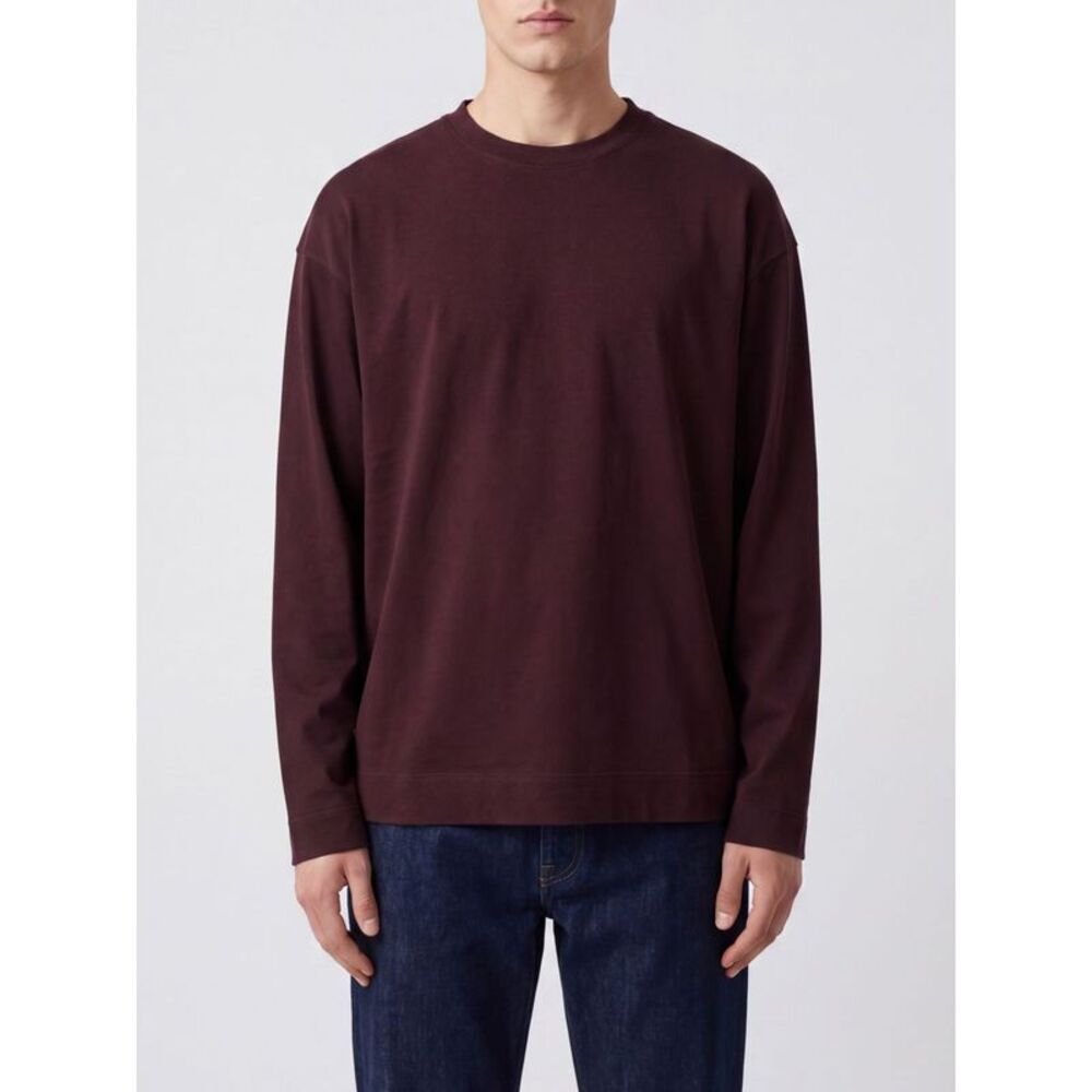Dries Van Noten Men Dries Van Noten Relaxed Fit Long-Sleeved Cotton T-Shirt
